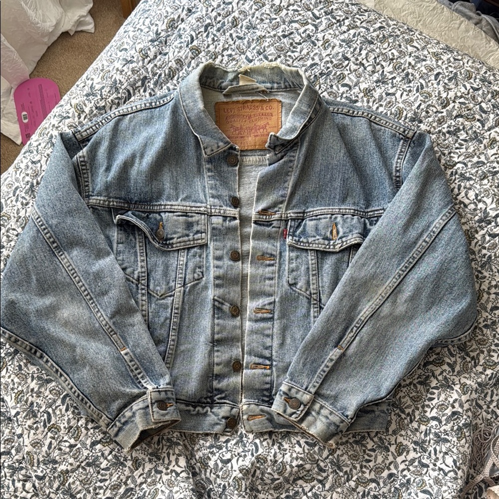 vintage denim jacket